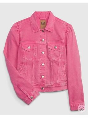 GAP Barbie Bright Pink Denim Jacket - Women's
